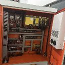 台湾远东数控镗铣床BMC-135，远东130，BT50主轴带齿轮.